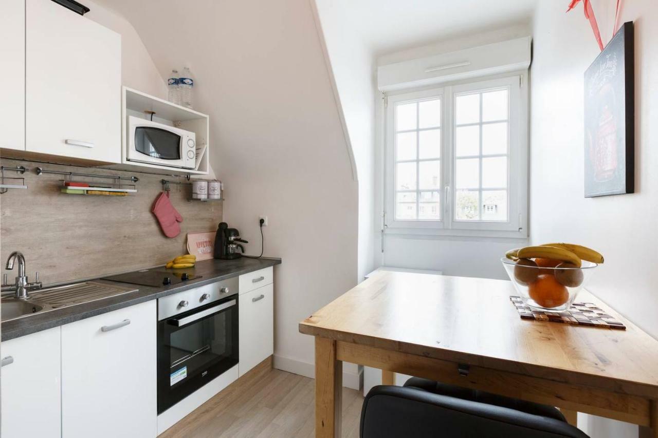 Ferienwohnung Cosy Solidor Beach View Saint-Malo Exterior foto